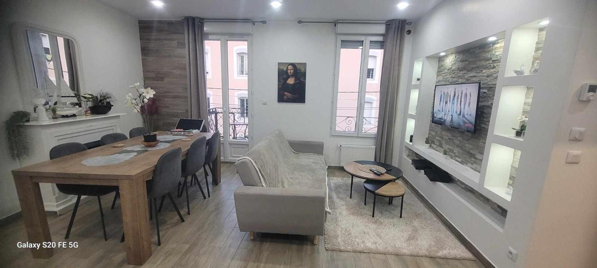Les Suite Appartement A Chalon Sur Saone Værelse billede