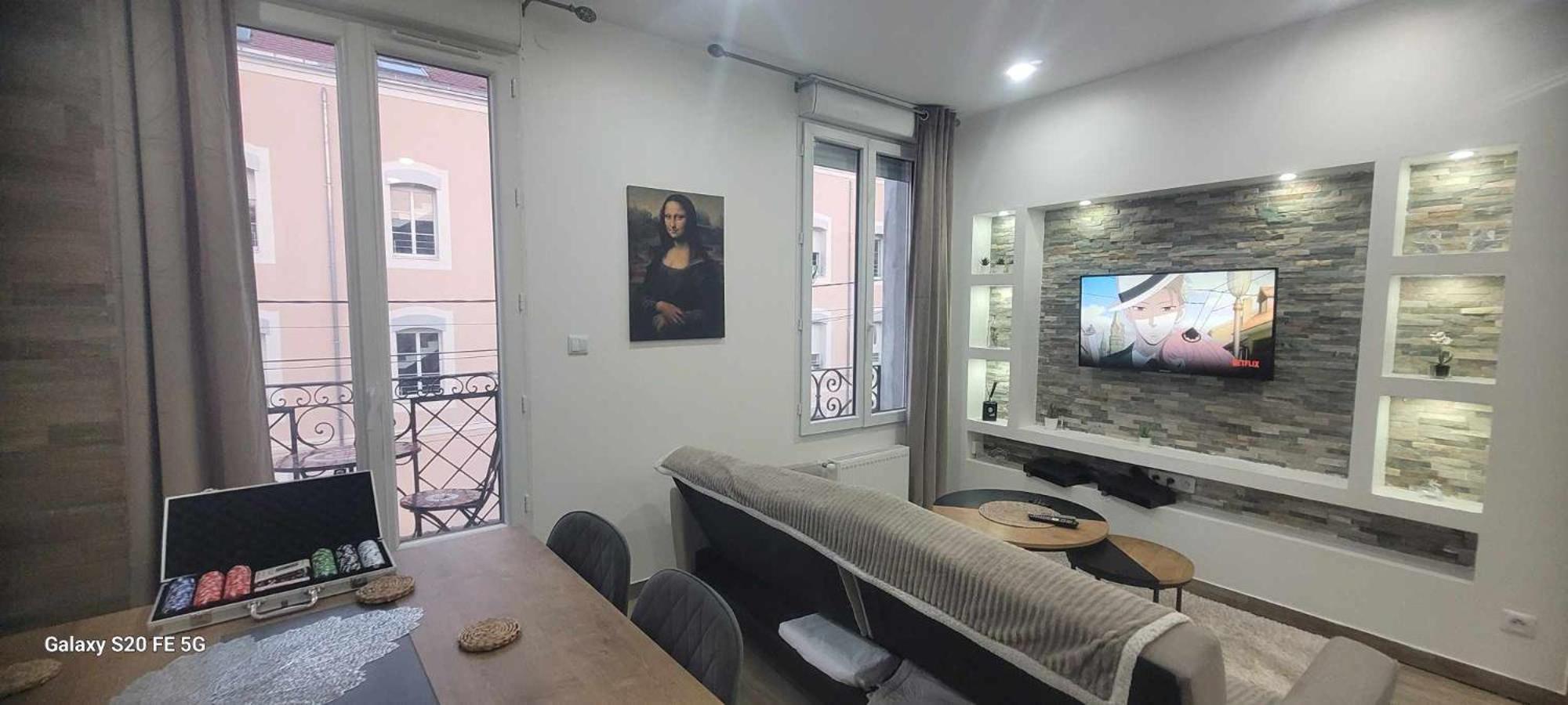 Les Suite Appartement A Chalon Sur Saone Værelse billede